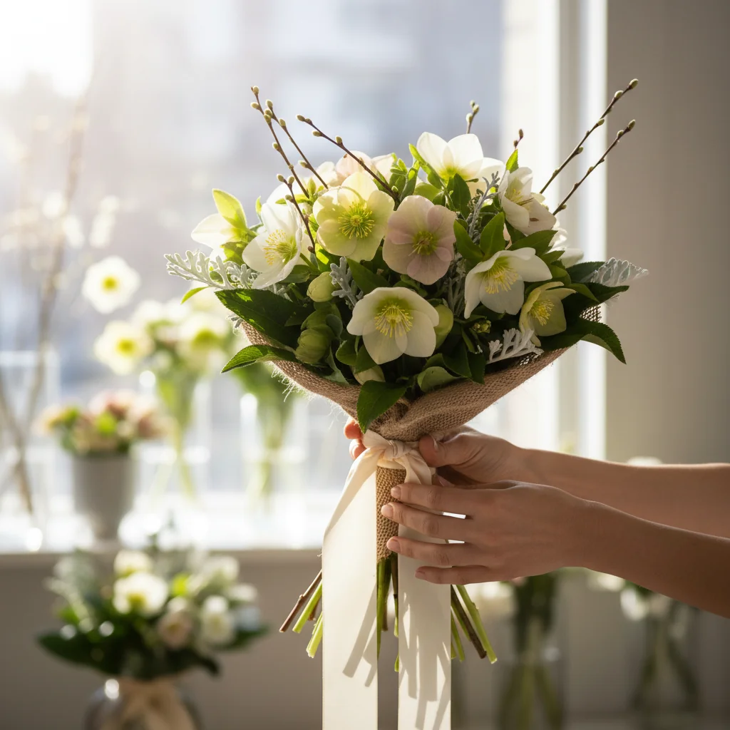 1월 겨울 취미 추천! '크리스마스 로즈' 헬레보루스 플라워 클래스 힐링 후기