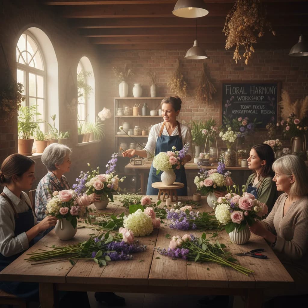 설레는 플라워 클래스 첫 수업, 무엇을 배울까요? (입문 가이드)