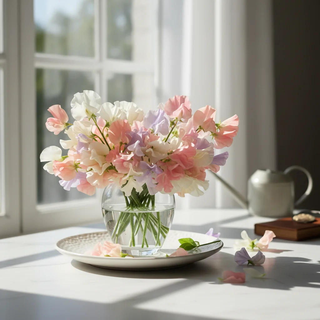 1월에 꼭 봐야 할 향기로운 겨울꽃, '스위트피' 꽃말과 매력 탐구