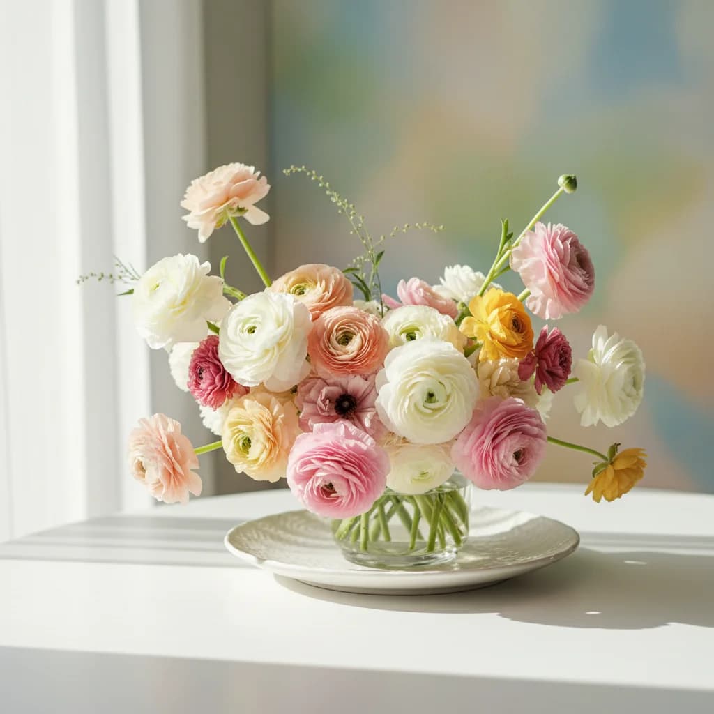 2월에 꼭 봐야 할 꽃, 장미보다 로맨틱한 '라넌큘러스' 꽃말과 특징