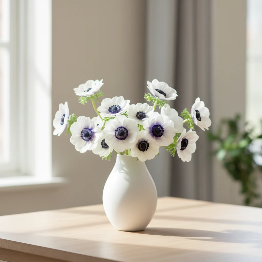 2월에 만나는 강렬한 유혹, 겨울꽃 '아네모네' 꽃말과 오래 보는 법