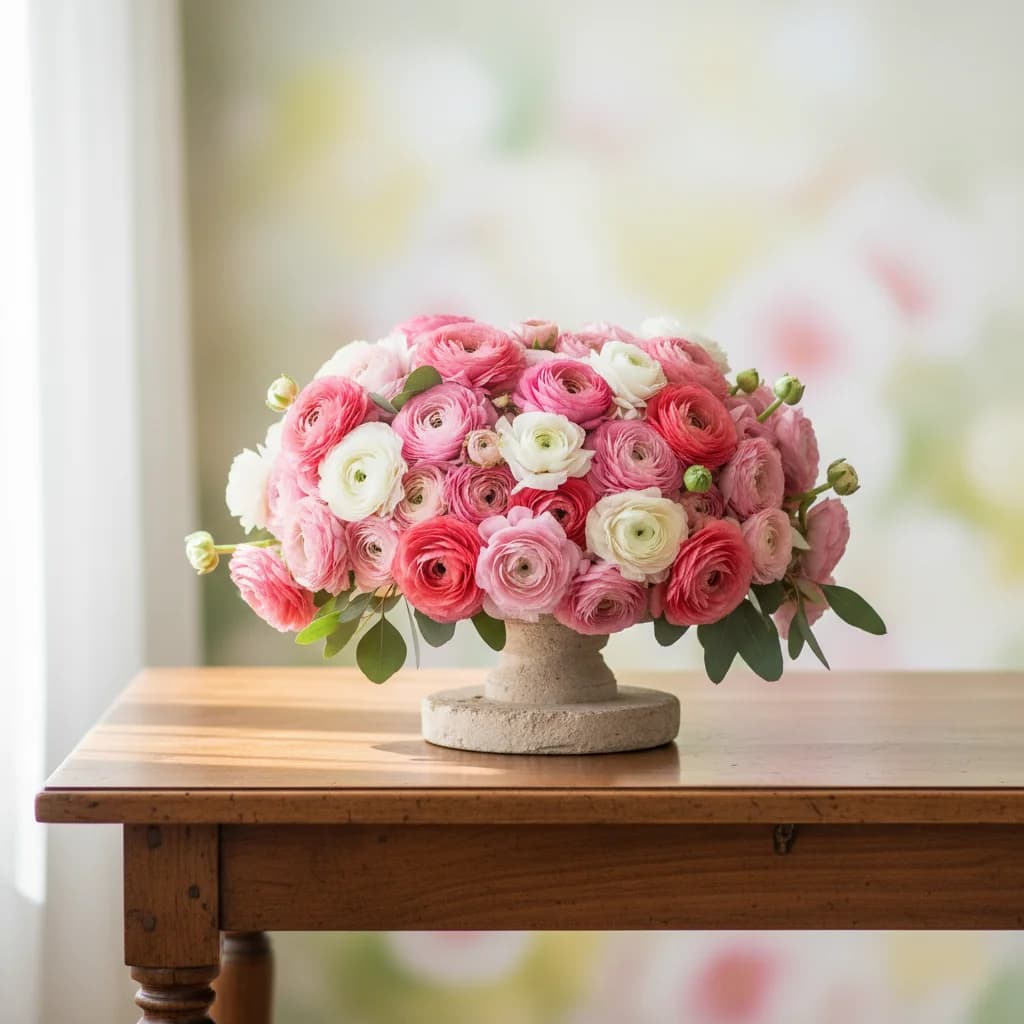 2월 꽃 추천! 장미보다 화려한 '라넌큘러스' 꽃말 & 관리 꿀팁 (졸업/선물)