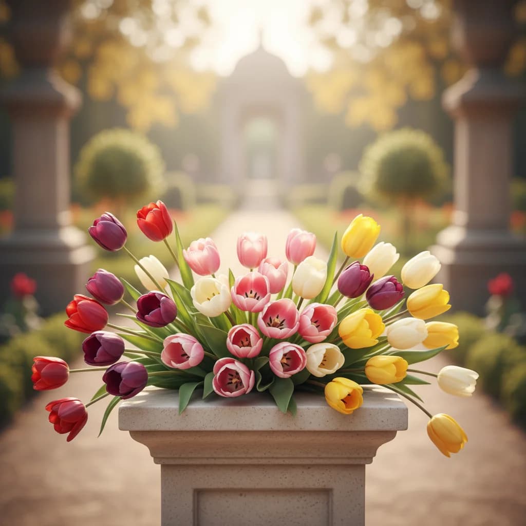 봄꽃 튤립, 색상별 꽃말과 흥미로운 역사 이야기