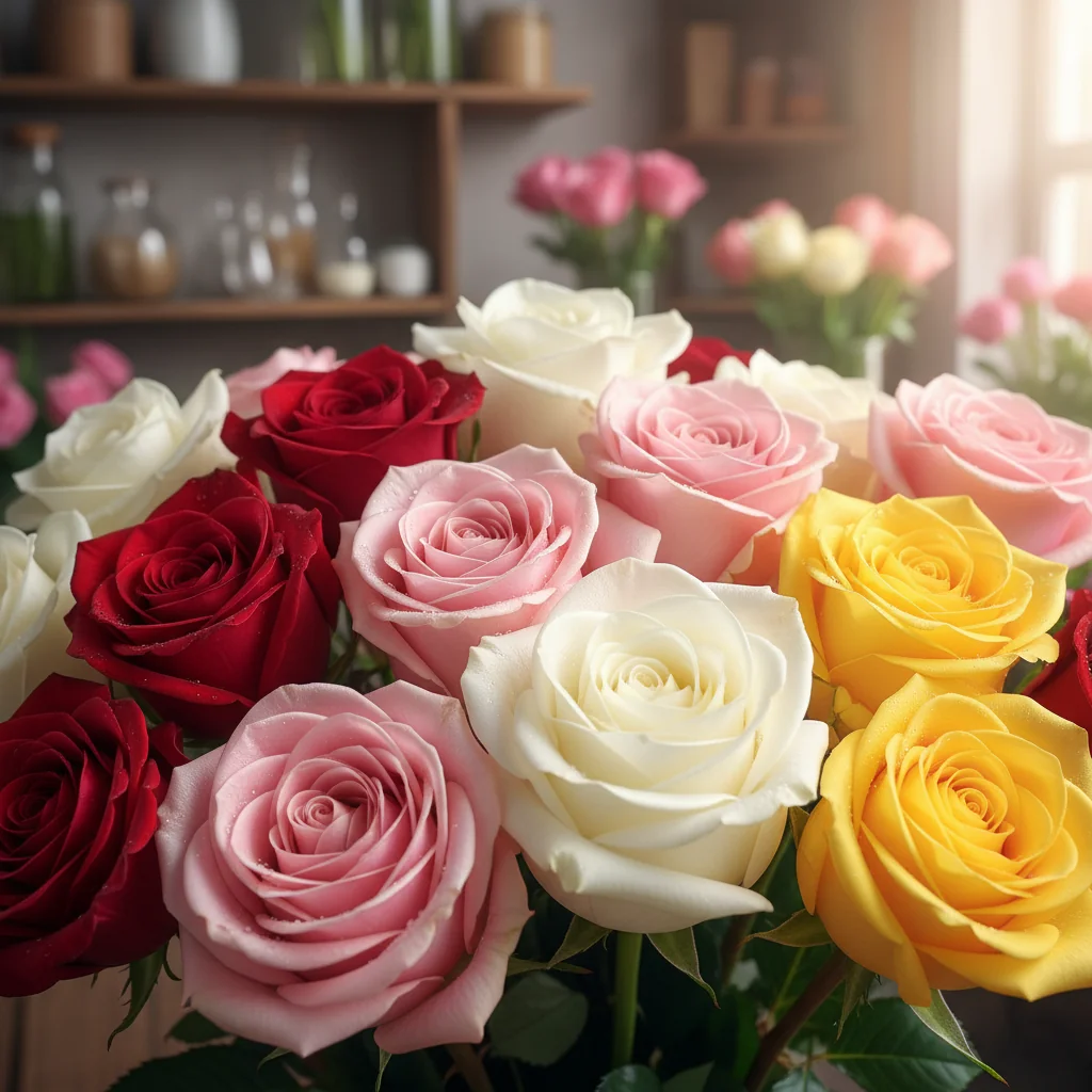 장미 꽃말 총정리! 빨간 장미부터 노란 장미까지, 실패 없는 꽃 선물 가이드