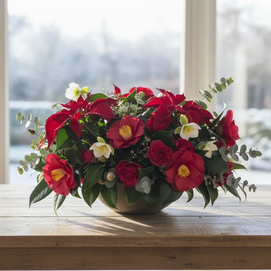 시들지 않는 겨울, 포인세티아 & 동백꽃 싱싱하게 관리하는 법 3가지