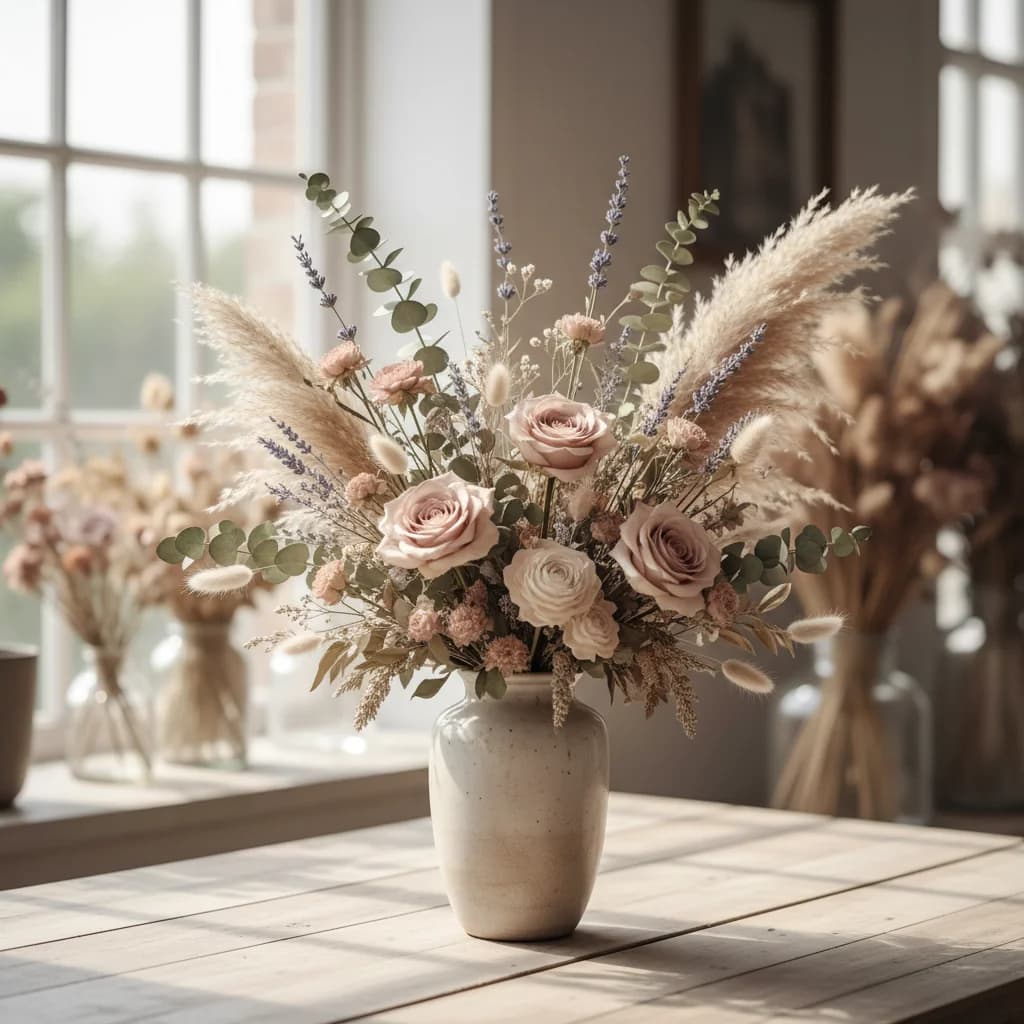 꽃다발 그냥 버리시나요? 실패 없는 겨울 드라이플라워 만드는 법 & 꿀팁