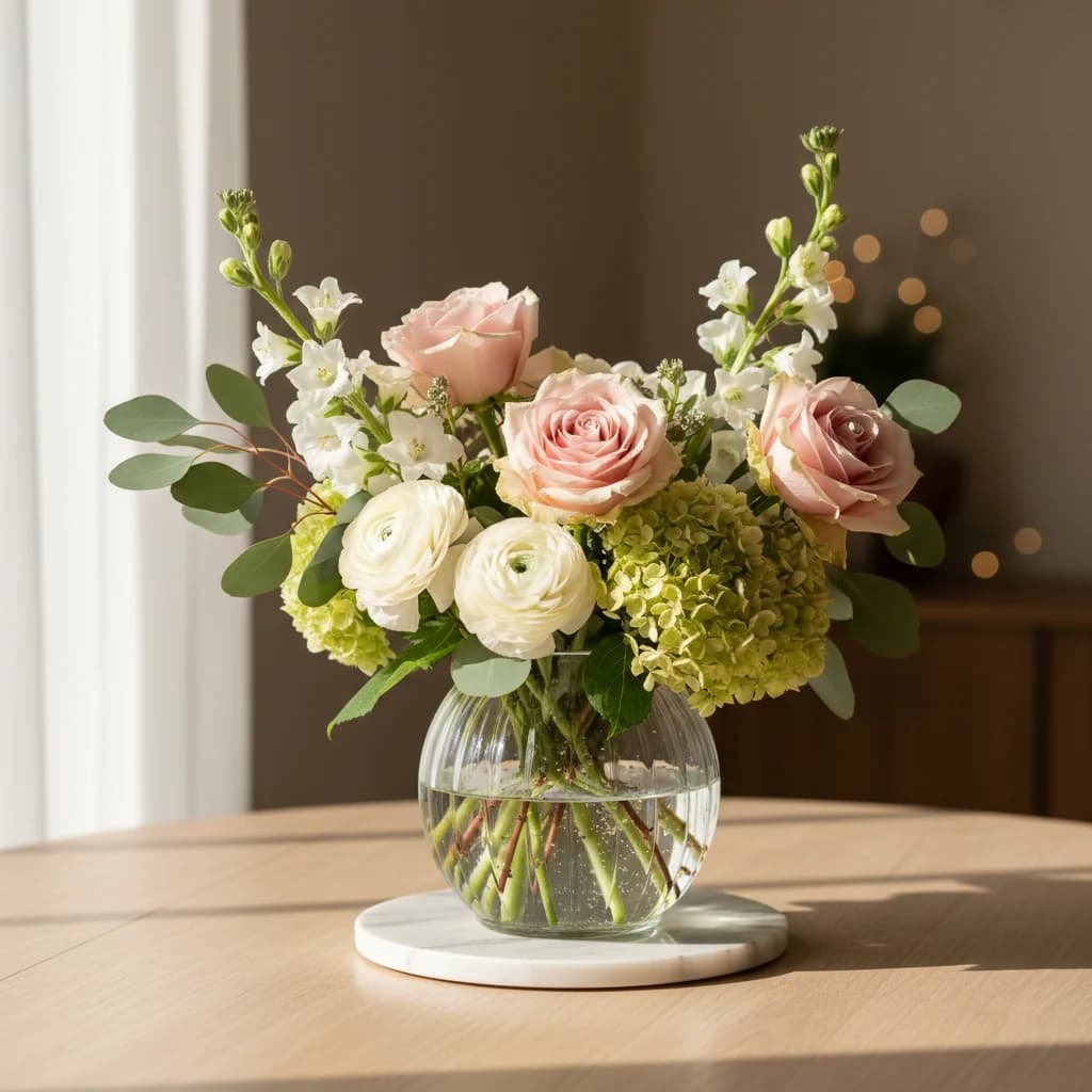 난방 튼 겨울 실내, 꽃이 자꾸 시든다면? 절화 수명 2배 늘리는 관리 꿀팁