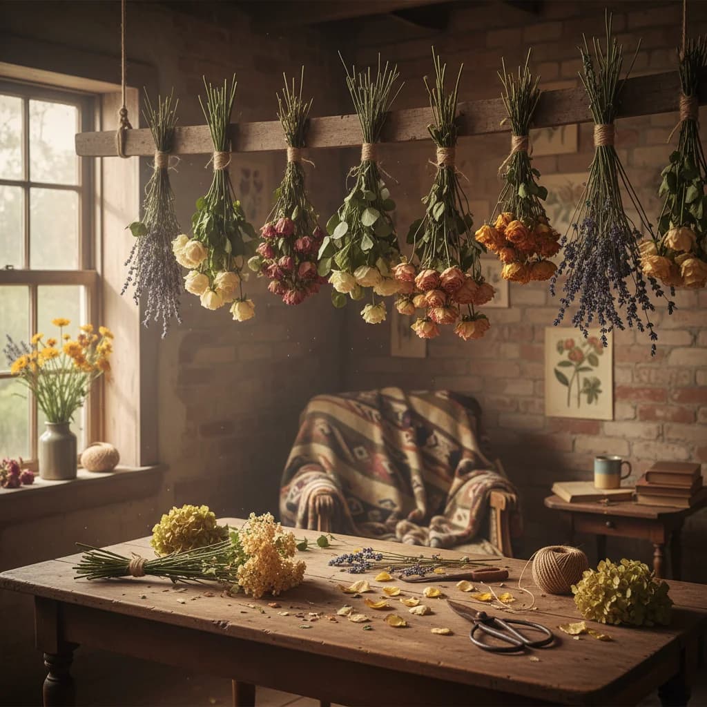 선물 받은 꽃, 평생 간직하는 법! 초보자도 쉬운 드라이플라워 만들기