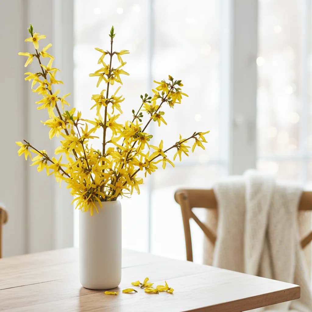 입춘 D-2, 칙칙한 겨울 거실을 '노란 튤립'으로 밝히는 2월 플랜테리어