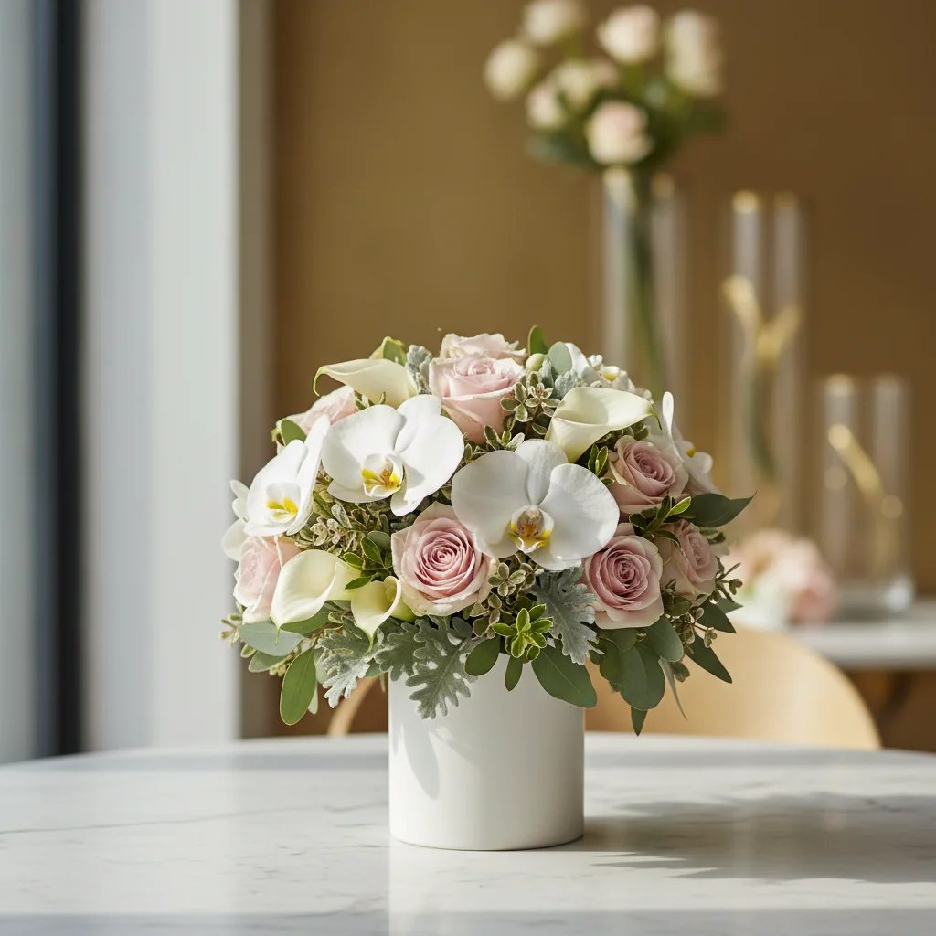 1월 승진/영전 축하 선물, 서양란만 답일까? 센스 있는 겨울 꽃바구니 & 식물 추천