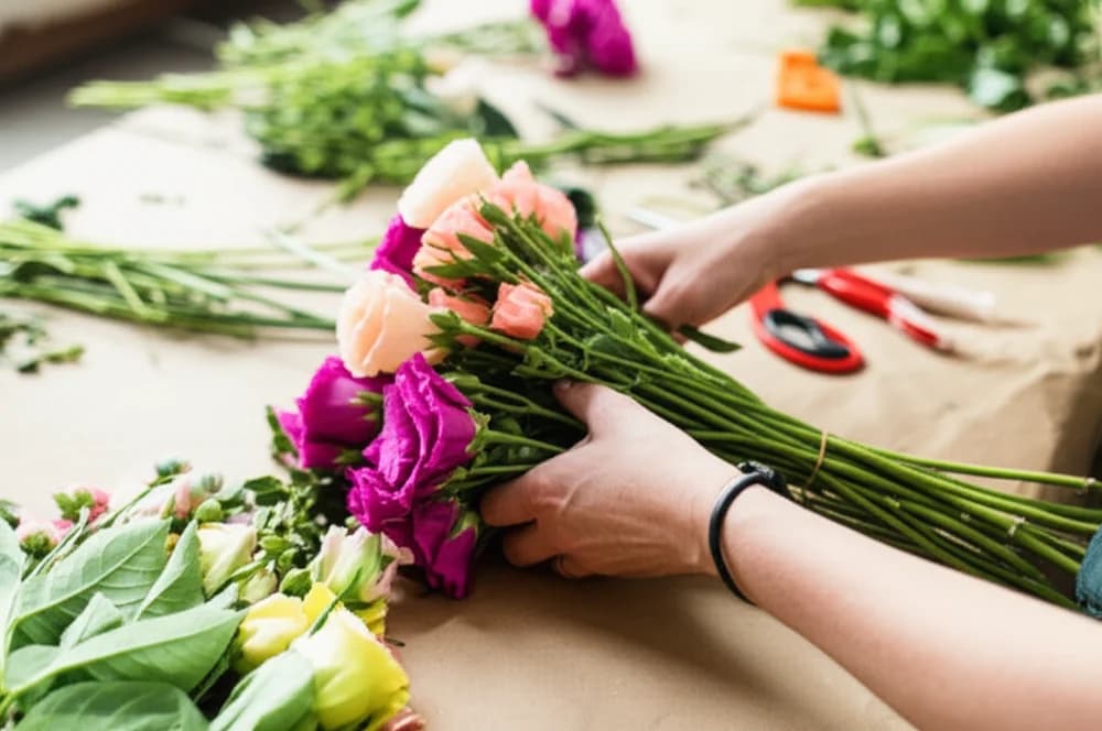 원데이 꽃다발 클래스