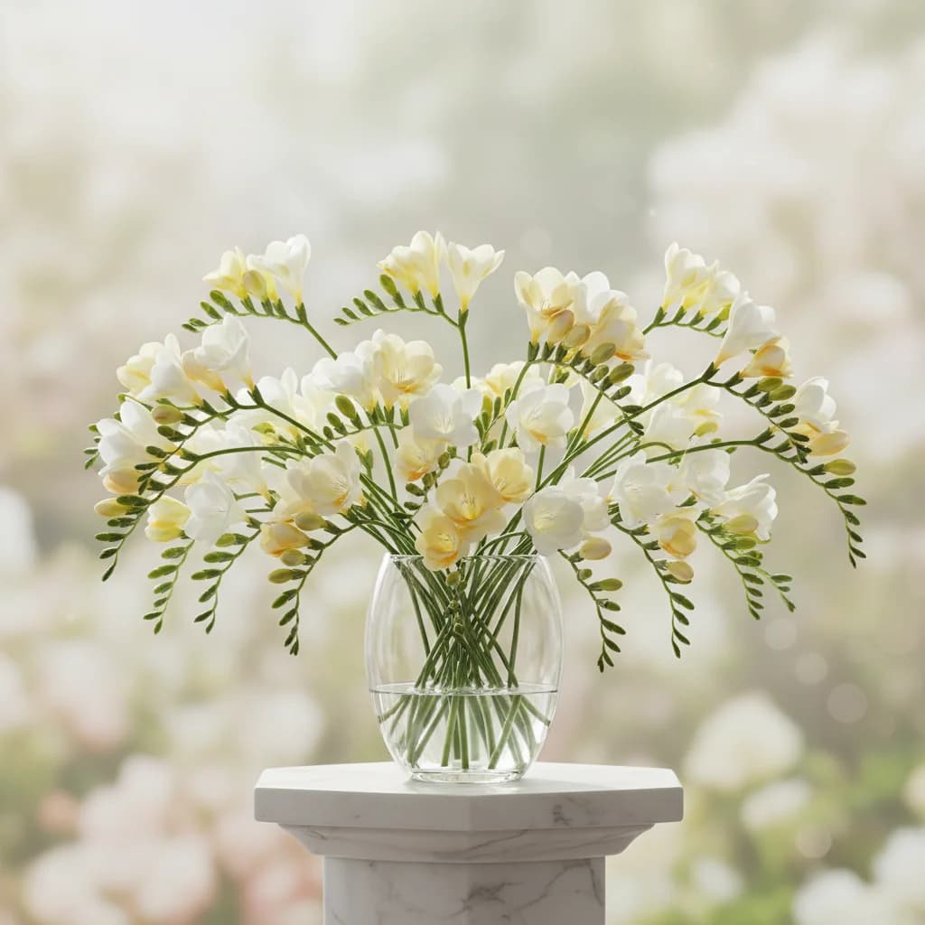 노란 봄꽃 프리지아의 숨겨진 이야기: 우정을 상징하게 된 이유