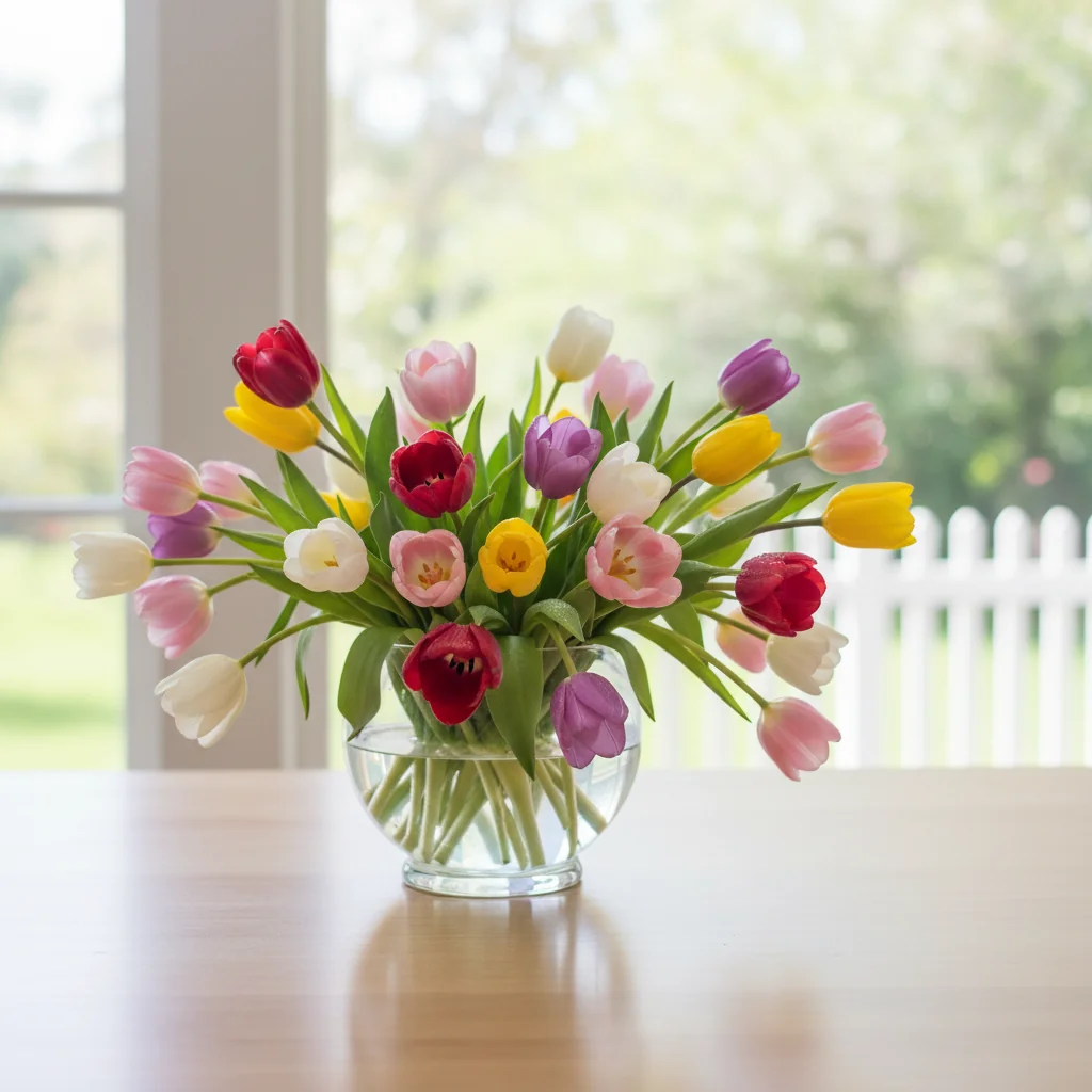 봄꽃 튤립 색깔별 꽃말 완벽 정리! 노란 튤립의 진짜 의미는?