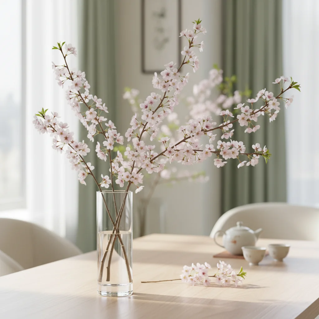 집에서 벚꽃놀이! 절화 벚꽃 화병 꽂이와 꽃봉오리 피우는 꿀팁