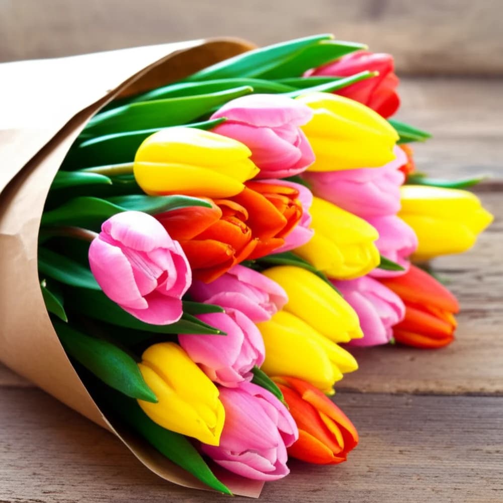 Lesfleur flower arrangement delivered in Seoul